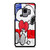 SNOOPY HEARTS AMERICA GIRLS PEANUTS Samsung Galaxy S9 Case