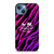 COACH NEW YORK BLACK VIOLET iPhone 13 Case