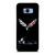 CORVETTE CAR LOGO BLACK Samsung Galaxy S8 Plus Case
