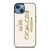 COACH PINK PATTERN MATE iPhone 13 Case