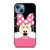 DISNEY MINNIE MOUSE CARTOON FLAT iPhone 13 Case