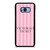 VICTORIA'S SECRET LOGO PINK STRIPE Samsung Galaxy S8 Plus Case
