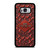COACH NEW YORK BROWN Samsung Galaxy S8 Case