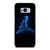 COOL AIR JORDAN LOGO BLUE Samsung Galaxy S8 Case