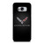 CORVETTE SYMBOLS BLACK Samsung Galaxy S8 Case