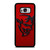 DODGE DEMON LOGO RED Samsung Galaxy S8 Case