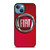 FIAT LOGO RED iPhone 13 Case