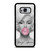 MARILYN MONROE PINK BUBBLEGUM ART Samsung Galaxy S8 Case