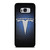 TESLA LOGO BLUE LIGHT Samsung Galaxy S8 Case