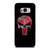 THE PUNISHER SKULL RED BLUE ARTWORK Samsung Galaxy S8 Case