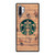 COFFEESHOP STARBUCK WOODEN LOGO Samsung Galaxy Note 10 Plus Case