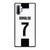 CRISTIANO RONALDO JERSEY 7 JUVENTUS Samsung Galaxy Note 10 Plus Case