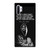QUOTE INSPIRATION TUPAC 2PAC Samsung Galaxy Note 10 Plus Case