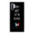 TWENTY ONE PILOTS SIT IN SILENCE Samsung Galaxy Note 10 Plus Case