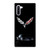 CORVETTE CAR LOGO BLACK Samsung Galaxy Note 10 Case