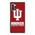 INDIANA HOOSIER STATE OF MIND Samsung Galaxy Note 10 Case