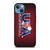 MAJOR BASEBALL LEAGUE LOGO RED iPhone 13 Case