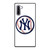 NEW YORK YANKEES BALL LOGO Samsung Galaxy Note 10 Case