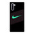 NIKE LIGHT GREEN LOGO Samsung Galaxy Note 10 Case