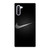 NIKE LOGO BLACK Samsung Galaxy Note 10 Case