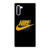 NIKE YELLOW ROPE LOGO Samsung Galaxy Note 10 Case