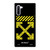 OFF WHITE LOGO YELLOW STRIPE Samsung Galaxy Note 10 Case