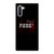 PUMA LOGO RED BLOCK Samsung Galaxy Note 10 Case