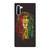 RASTA LION REGGAE BOB MARLEY Samsung Galaxy Note 10 Case