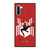 SPIDERMAN FAR FROM HOME LOGO RED ACTION Samsung Galaxy Note 10 Case