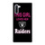 THIS GIRL LOVES THE RAIDERS Samsung Galaxy Note 10 Case