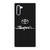 TOYOTA SUPRA LOGO Samsung Galaxy Note 10 Case TOYOTA SUPRA LOGO Samsung Galaxy Note 10 Case