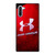 UNDER ARMOUR LOGO RED Samsung Galaxy Note 10 Case