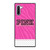 VICTORIA'S SECRET LOGO PINK Samsung Galaxy Note 10 Case