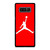 AIR JORDAN IN RED Samsung Galaxy Note 8 Case