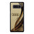 AUDI LOGO ELEGAN GOLD TEXTURE Samsung Galaxy Note 8 Case