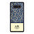 COACH NEW YORK BLUE FLORAL BATIK Samsung Galaxy Note 8 Case