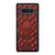 COACH NEW YORK BROWN Samsung Galaxy Note 8 Case