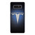 TESLA LOGO BLUE LIGHT Samsung Galaxy Note 8 Case