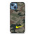 NIKE LOGO CAMO ARMY iPhone 13 Case