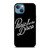 PANIC AT THE DISCO BLACK WHITE iPhone 13 Case