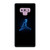 NIKE AIR JORDAN LOGO BLUE LIGHT Samsung Galaxy Note 9 Case NIKE AIR JORDAN LOGO BLUE LIGHT Samsung Galaxy Note 9 Case