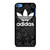 ADIDAS LOGO BLACK FLORAL iPod Touch 7 Case
