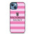 VICTORIA SECRET HORIZONTAL STRIPE LOGO iPhone 13 Case