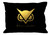 VANOSS GOLD OWL Pillow Case Cover Recta