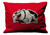 UGA GEORGIA LOGO BULLDOGS Pillow Case Cover Recta
