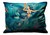 MERMAID AND DOLPHINS Pillow Case Cover Recta
