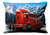 KENWORTH RED TRUCK Pillow Case Cover Recta KENWORTH RED TRUCK Pillow Case Cover Recta