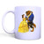 BEAUTY AND THE BEAST Disney White Mug