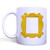 FRIENDS TV SHOW DOOR FRAME White Mug FRIENDS TV SHOW DOOR FRAME White Mug