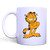 GARFIELD CARTOON CHARACTER White Mug